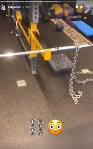 今天起晚了？詹姆斯早晨6:20更新社媒准备训练