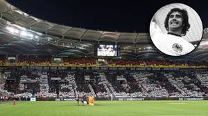 默哀1分钟+巨型Tifo！德国主场球迷为此前离世的盖德-穆勒哀悼