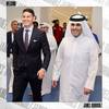 笑容满面！J罗抵达阿尔赖扬主场